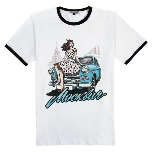 Moskvitch white t-shirt