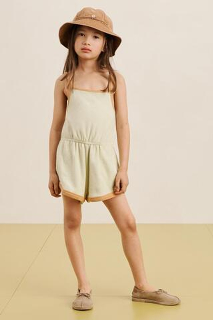 ZARA КОРОТКИЙ КОМБИНЕЗОН, БИРЮЗОВЫЙ