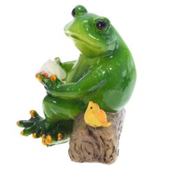GAEM Фигурка декоративная "Лягушка", L8 W8 H9 см