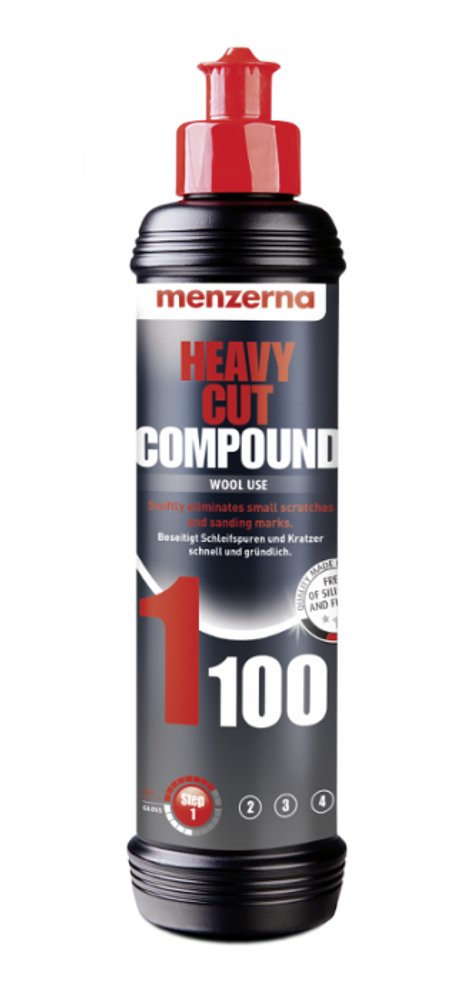 Menzerna Heavy Cut Compound 1100 Полировальная абразивная паста,250мл.