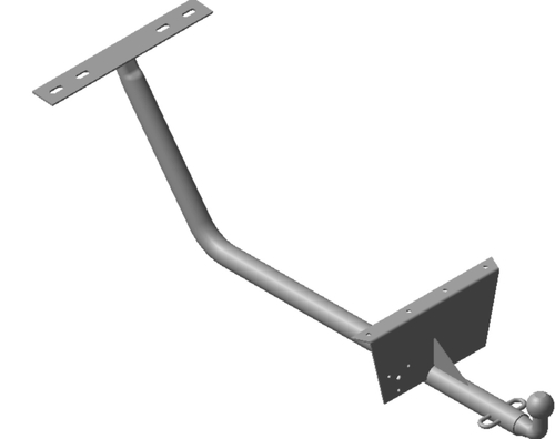 Фаркоп Avtos на АЗЛК 412,2140(паспорт и сертификат в комплекте)(без электрики)AZLK-01