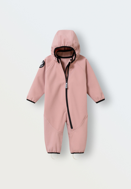 Комбинезон демисезонный Softshell, Пудра