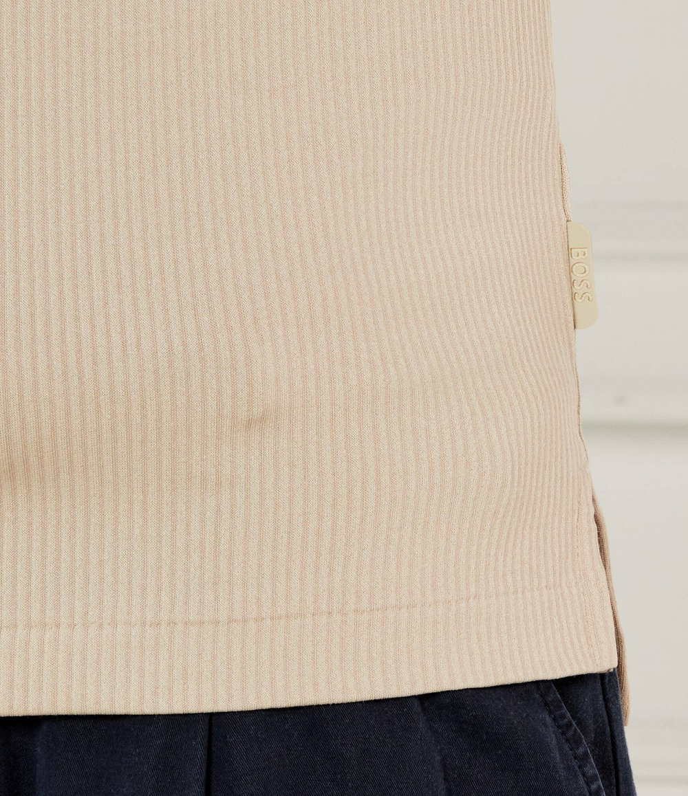 Поло P-Paras 25 BOSS BLACK - бежевый(50537494)