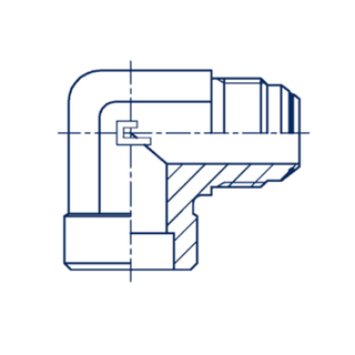 Соединение WS90 JIC 3/4