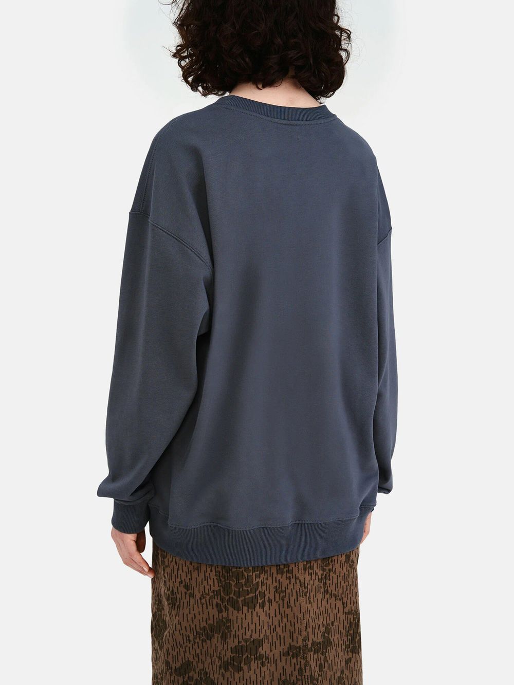 Толстовка Яндекс «Культурный код Москвы» Девушка с веслом серая