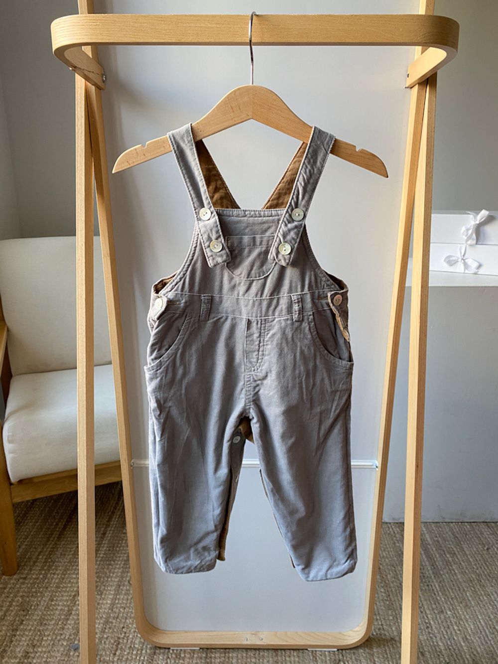 Вельветовый комбинезон Tartine et Chocolat, 80