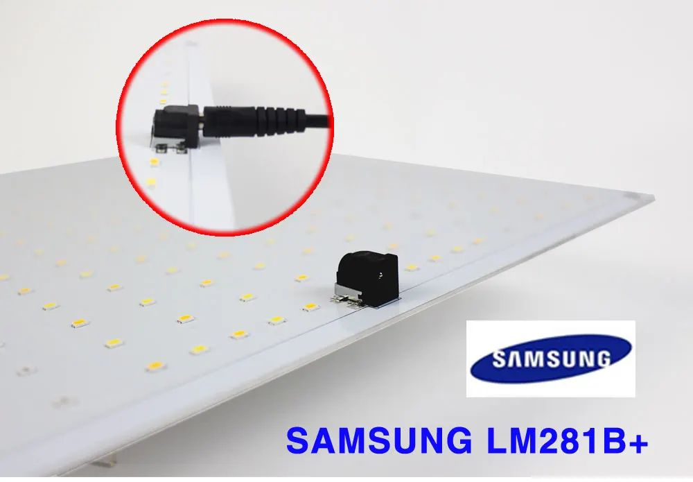 Фитолампа полного спектра Samsung LM281B 65 Вт/quantum board/ квантум борд/ модель QBC 600