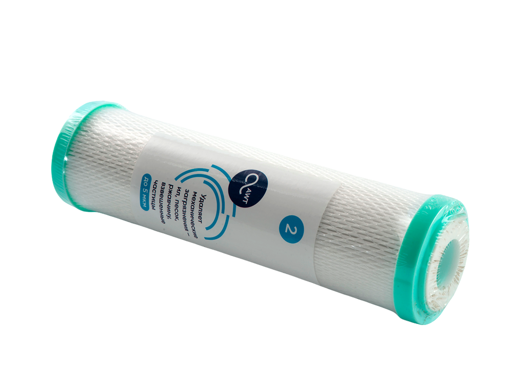 Картридж PLC-10L мульти (гофрированный полипропилен + уголь прессованный) AWT Premium (размер BB10)