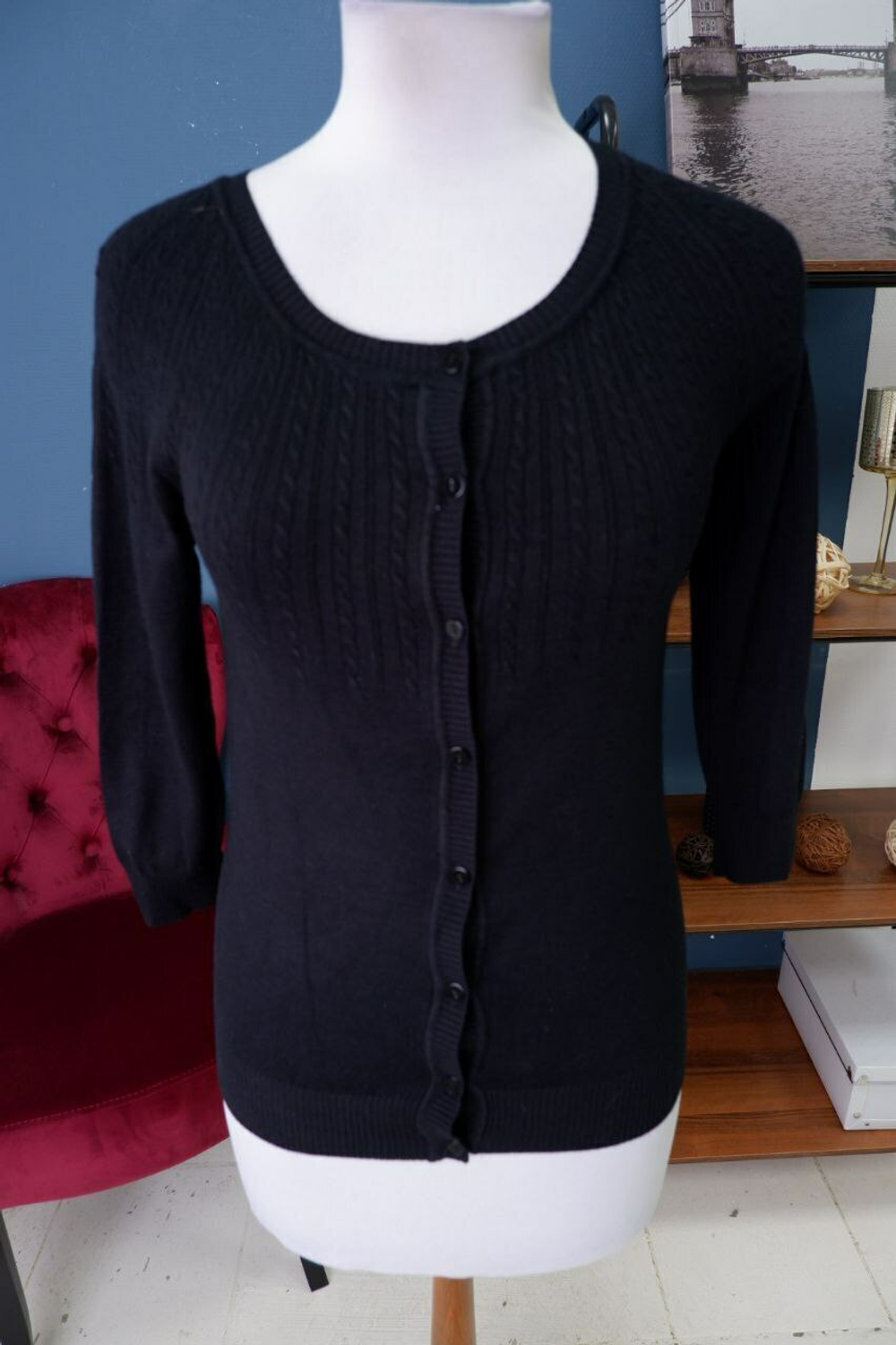 Кардиган повседневный 42/44 размер