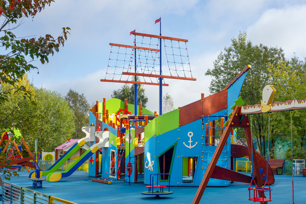 Игровой комплекс Летучий Голландец 07111 для детей 6-12 лет для уличной площадки