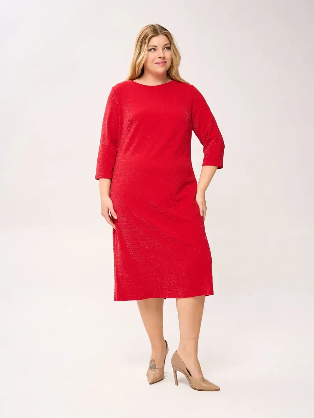 Платье нарядное вечернее с блеском