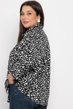 Рубашка Сладкий поцелуй (черно-белая) Б14984-4М LT Collection