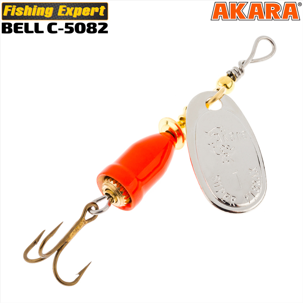 Блесна вращающаяся Akara C-5082 6 гр. 001/Red