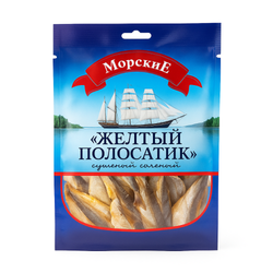 Жёлтый полосатик сушено-вяленый Морские 60 гр