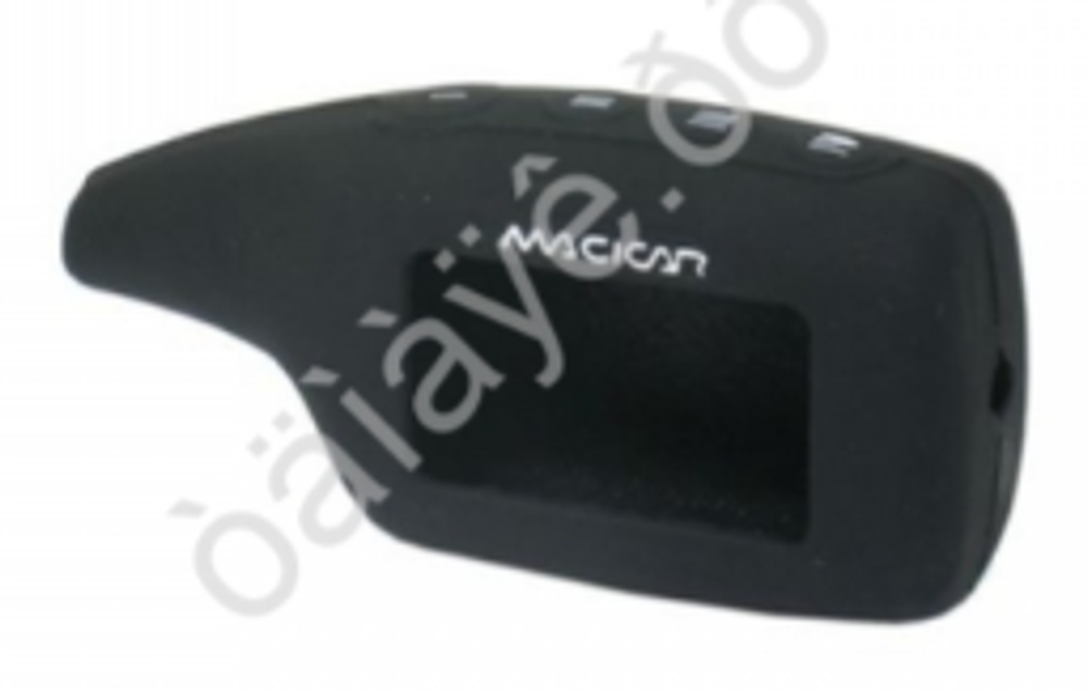 Чехол для брелка SCHER-KHAN 5/6 силиконовый черный 28410