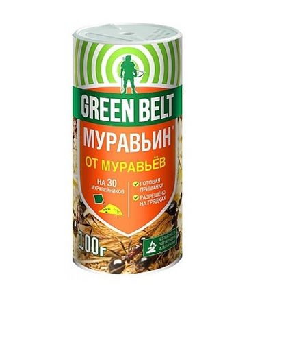 Инсектицид Муравьин GREEN BELT 100 гр (1/24)