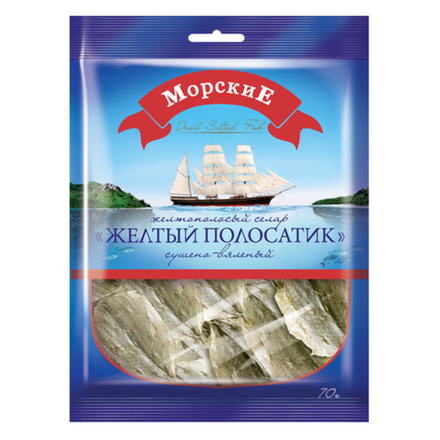 Жёлтый полосатик Морские 60 гр