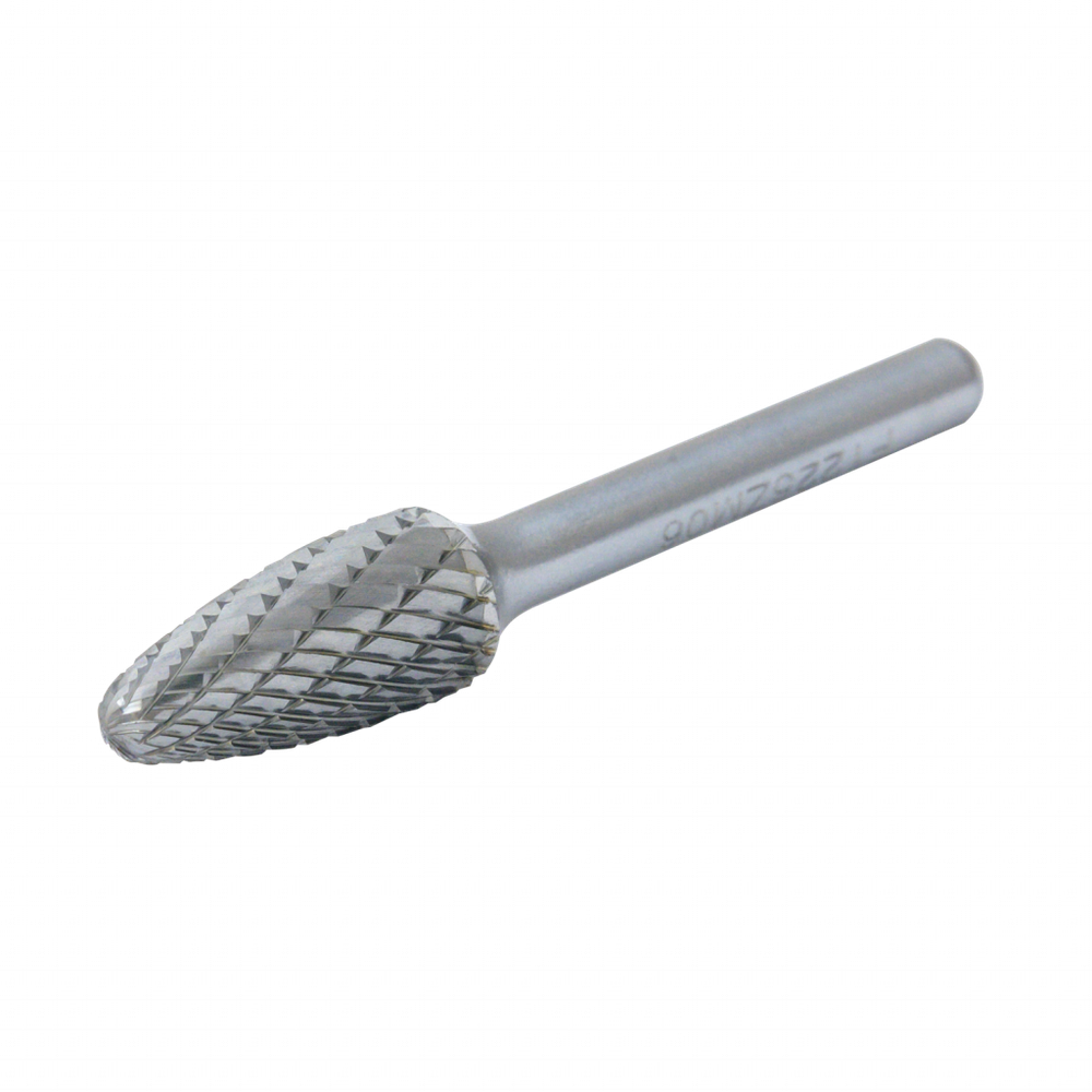 Борфреза параболическая F 10х20 M06L150  двойная насечка, удлиненная