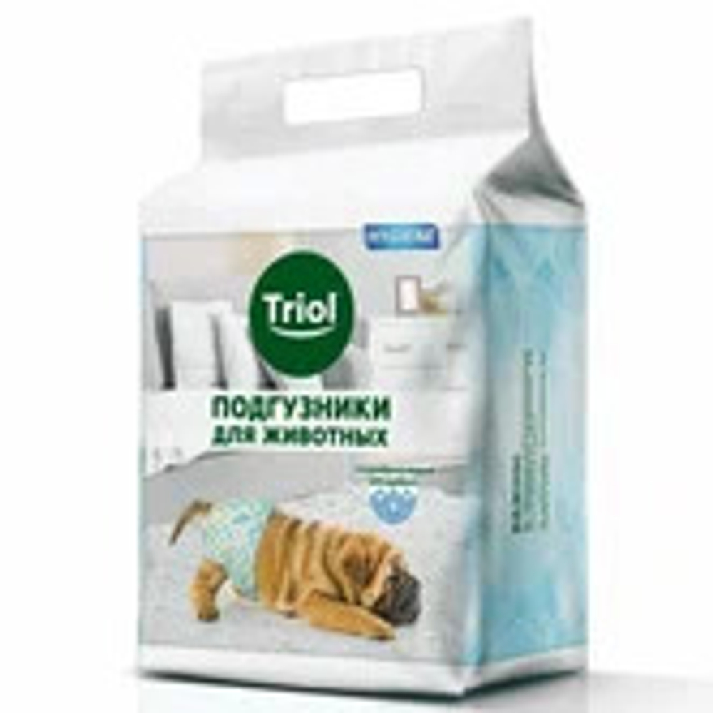 TRIOOL HYGIENE Подгузники для собак XXL, вес собаки от 30кг (уп.10шт.)