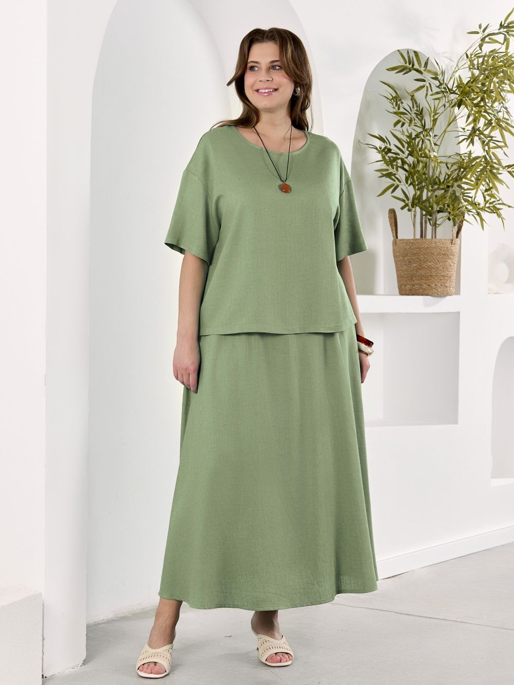 Блузка Камео-4 Виотекс ХАКИ