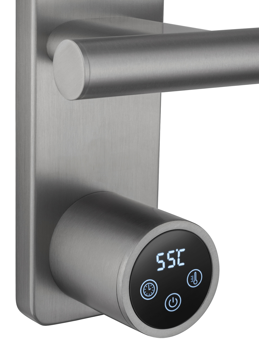 Полотенцесушитель электрический WONZON & WOGHAND NÜRNBERG, Брашированный никель (WW-AL342-BR)