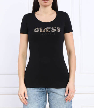 футболка GUESS - черный(W3GI35 J1300)