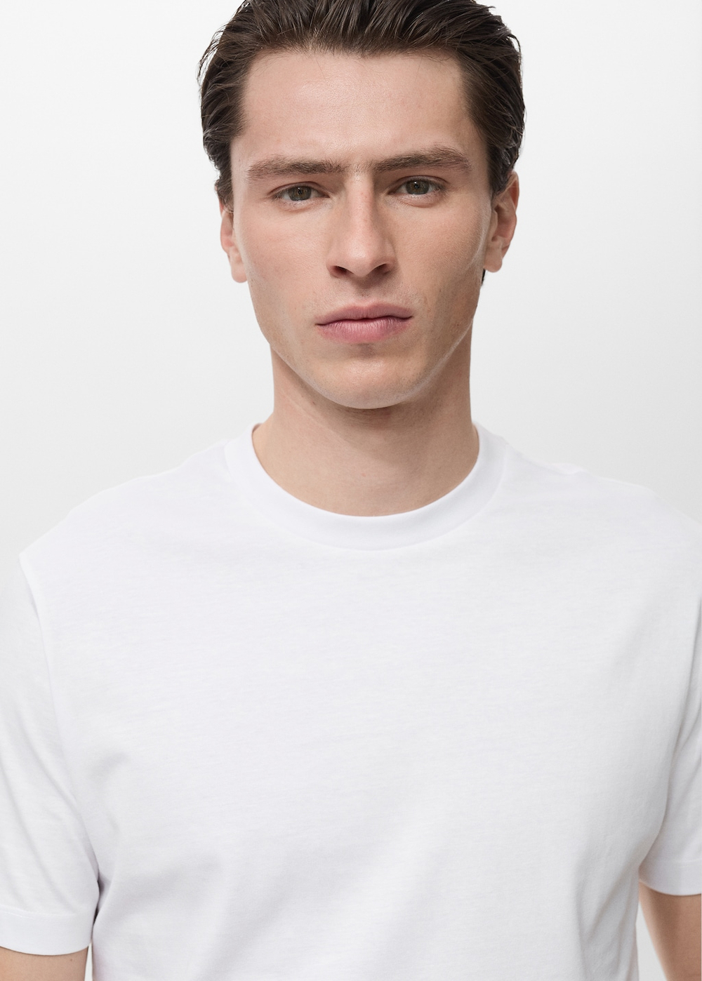 Футболка slim fit 100% хлопок