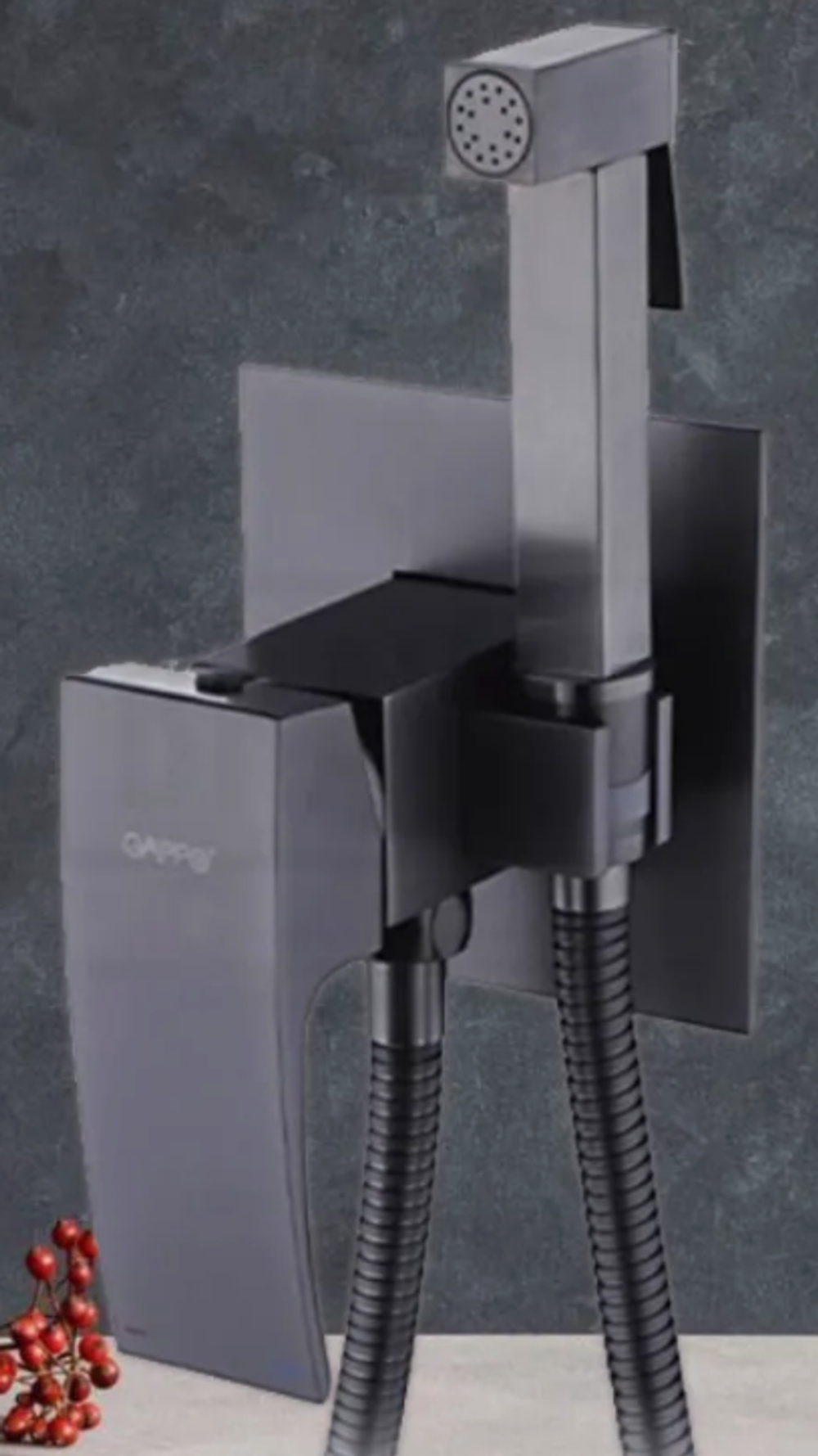 Смеситель с гигиеническим душем Gappo G7207-9