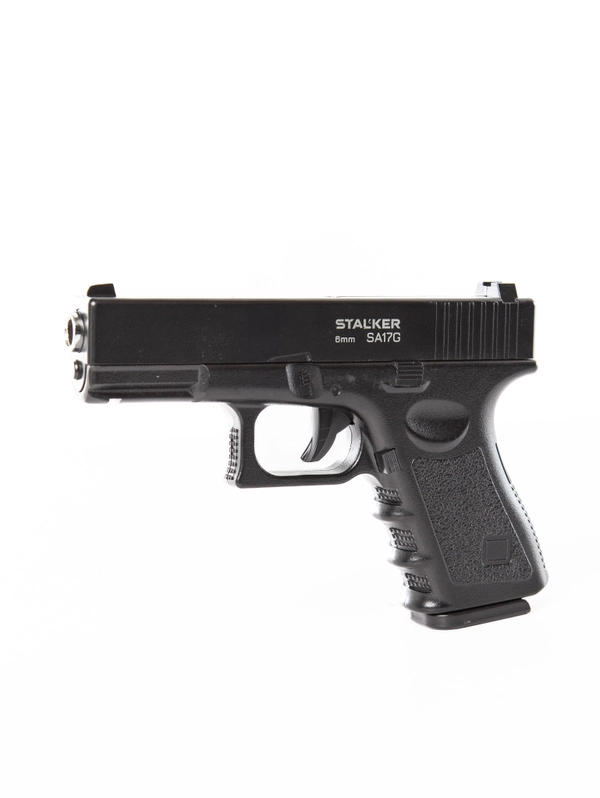 Пистолет пневм. Stalker SA17G Spring (аналог Glock 17), к.6мм,мет.корпус, маг.11шар