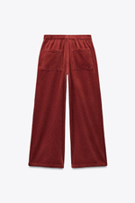 Широкие вельветовые брюки — zw collection