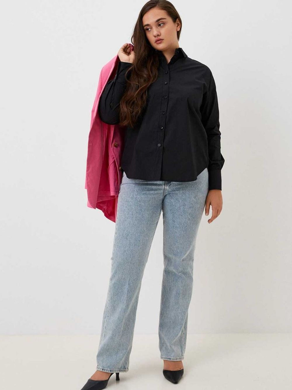 Рубашка  оверсайз