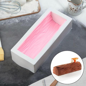 Форма для мусса «Буше», 29,512,5 см, с ковриком-трафаретом «Дерево»