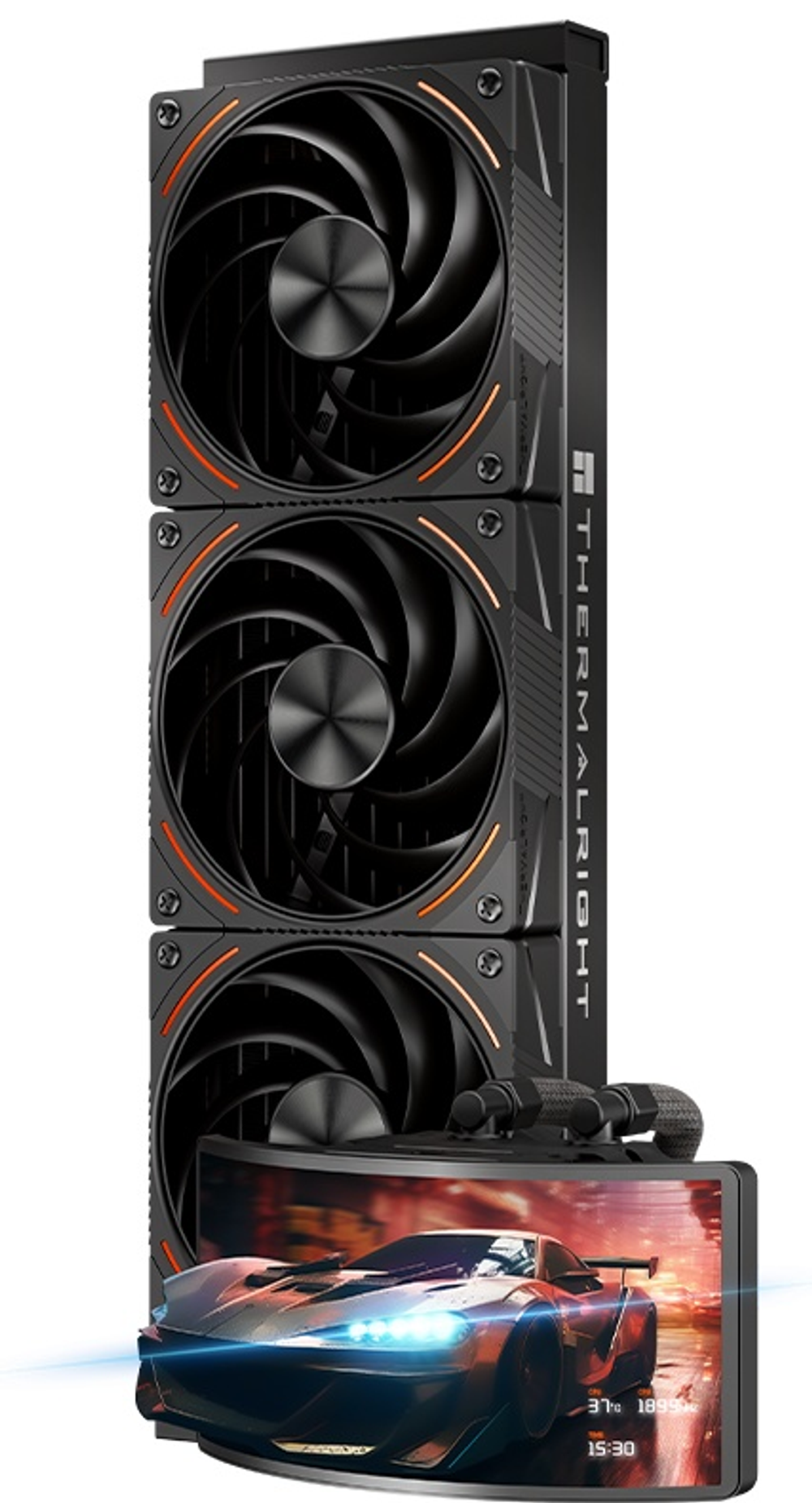 Водоблок Thermalright Rainbow Vision 360 Turbo ARGB BLACK черный