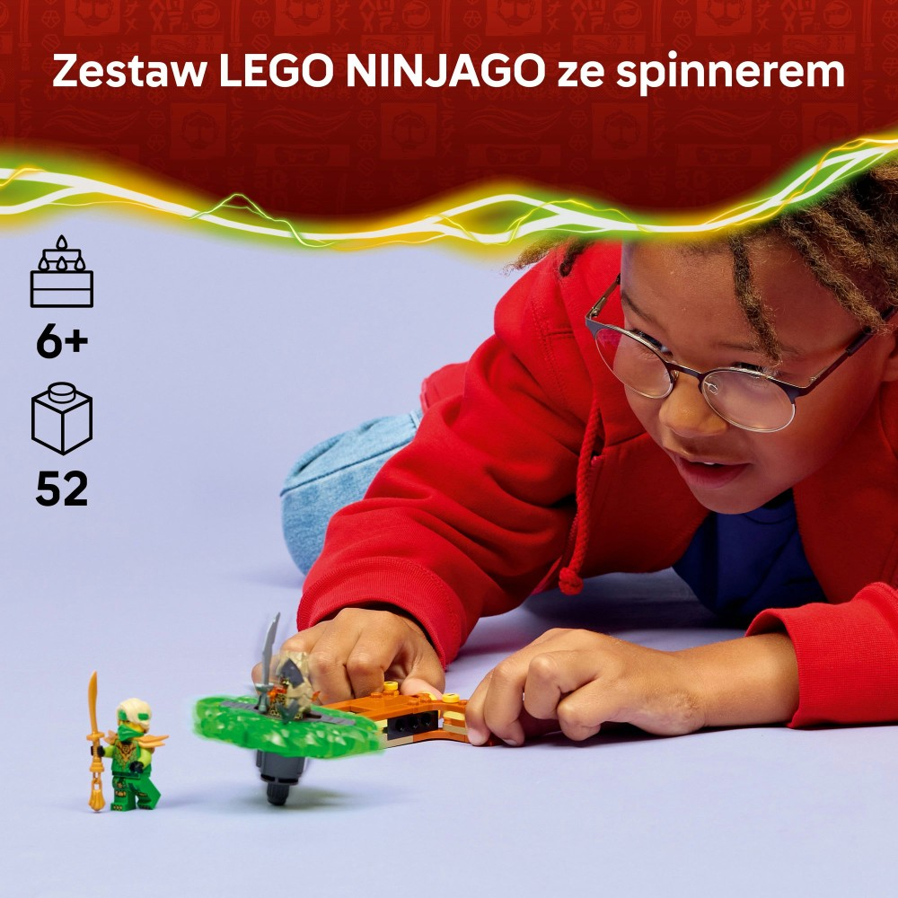 LEGO NINJAGO - Ллойд против земного монстра на спиннере 71850