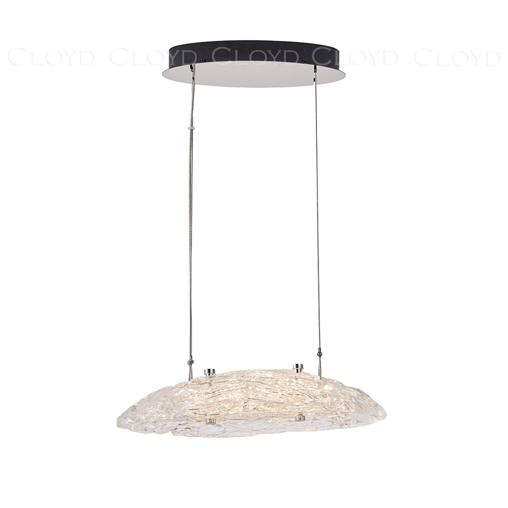 Подвесной светильник Cloyd GREES P1 / шир. 32 см - down - хром (арт.11568)