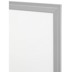 Светодиодная панель ЭРА SPL-510-S-40K-040 40Вт 4000K 595х595х8 серебро без драйвера с ушками ультратонкая | Панели с внешним драйвером