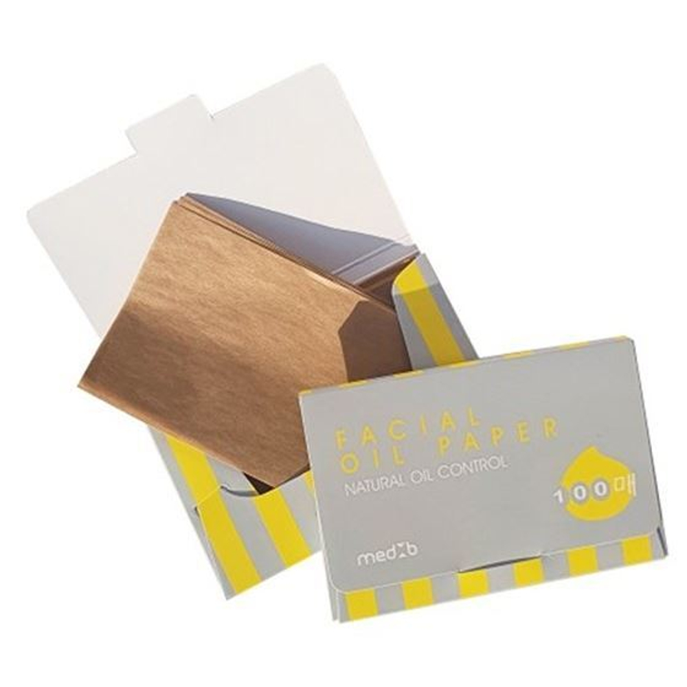 MEDB Facial Oil Paper 100sheets Матирующие салфетки для лица