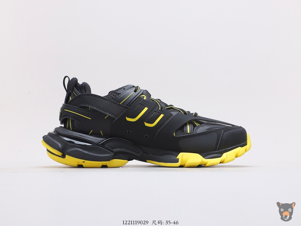 Кроссовки Track Trainers Black/Yellow