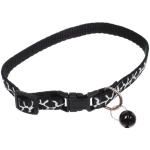 Ошейник с колокольчиком 1*19-32см «Zoo City-Саванна» микс цветов (минивложение 12шт)