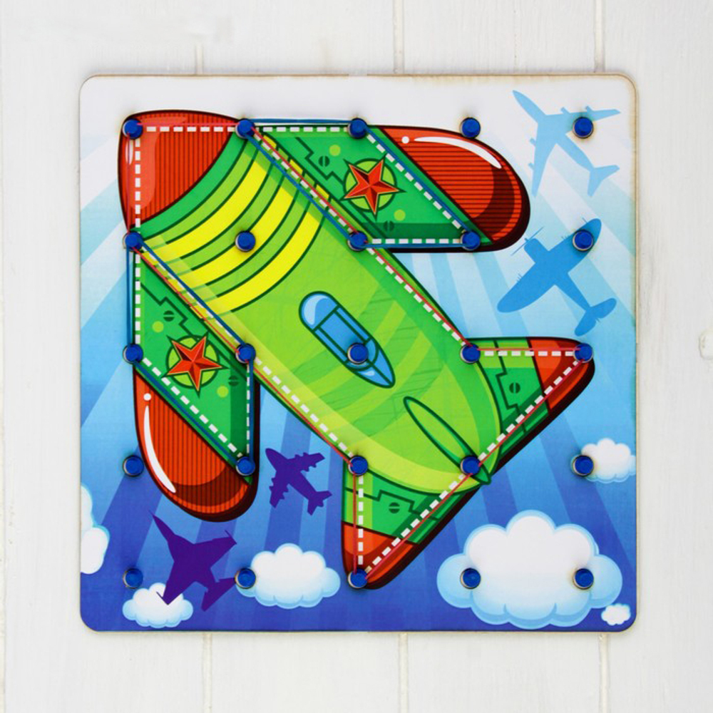 Геоборд «Воздушный транспорт» + 4 схемы