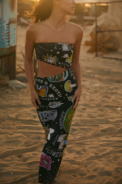 Платье 12307 Gwen Embellished Agua Bendita