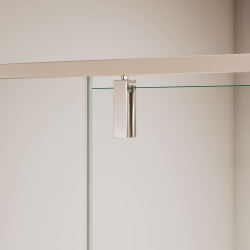 Душевой уголок с распашными дверями на петлях - RGW SV-33 (Прозрачное, 800x800)