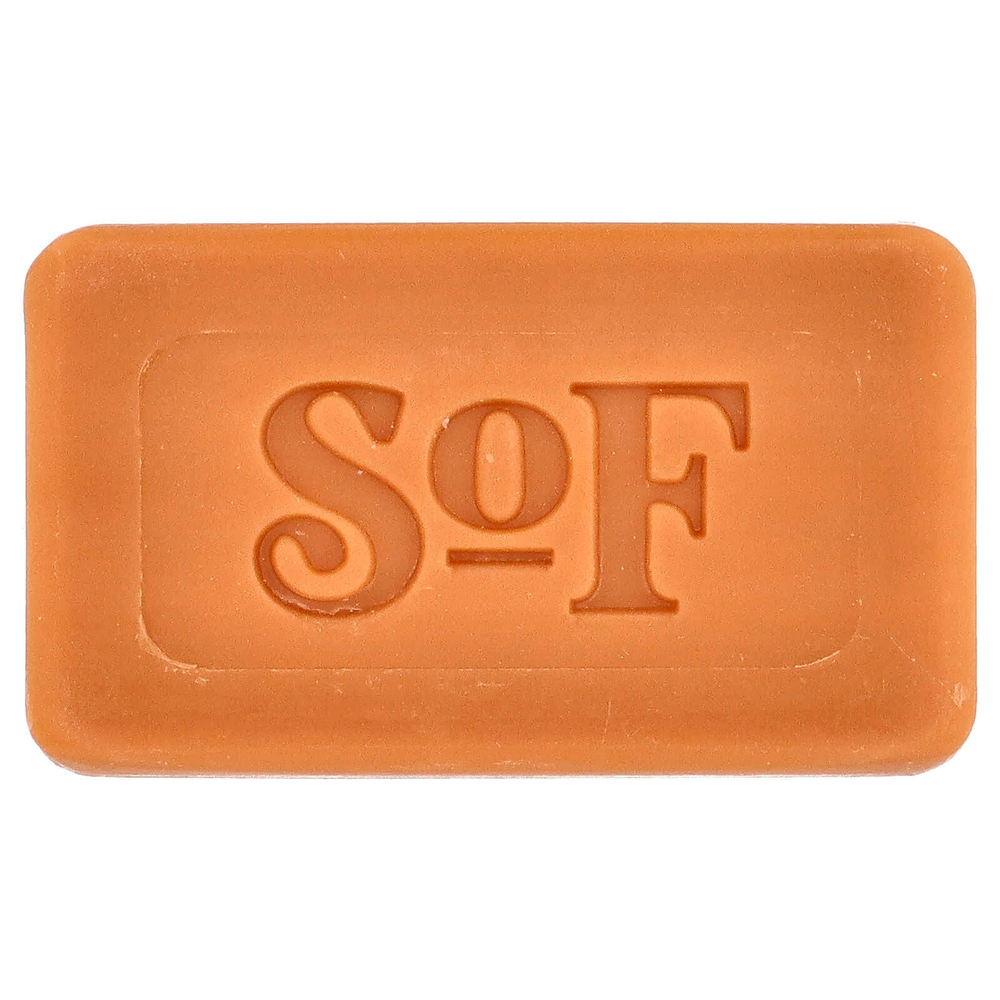 SoF, кусковое мыло тройного помола, с маслом ши, цветком апельсина и медом, 48 г (1,7 унции)