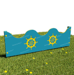 Забор уличный из экопластика 4