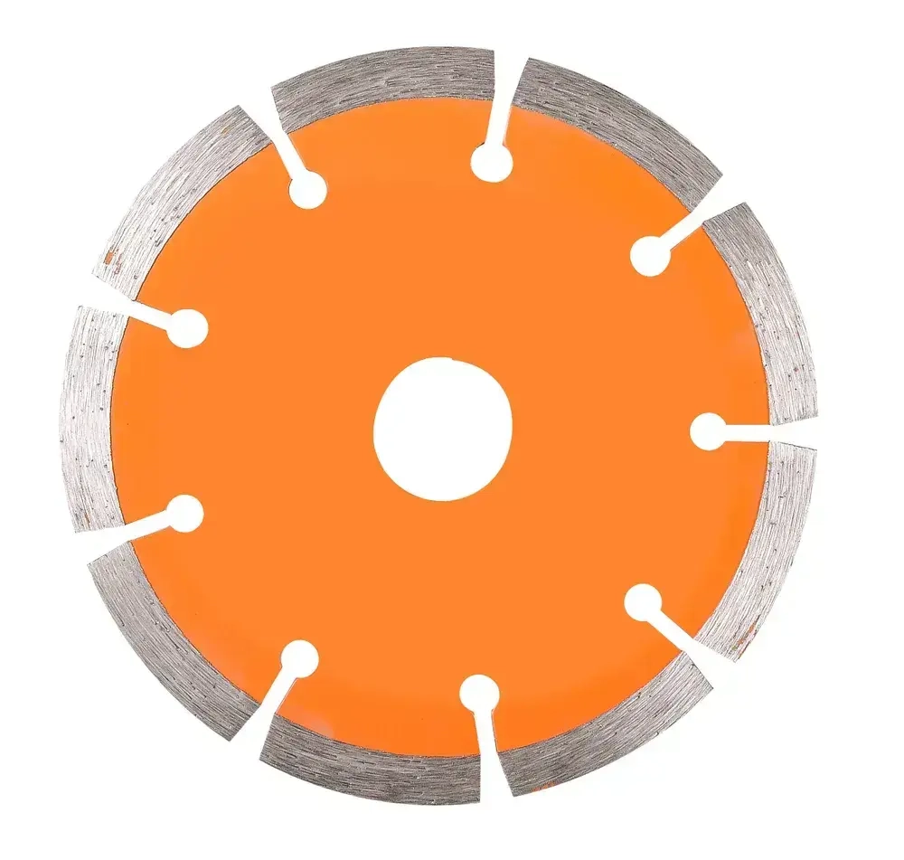 Диск алмазный отрезной сегментный СТАНДАРТ, 125 х 22,2 мм, сухая резка Вихрь