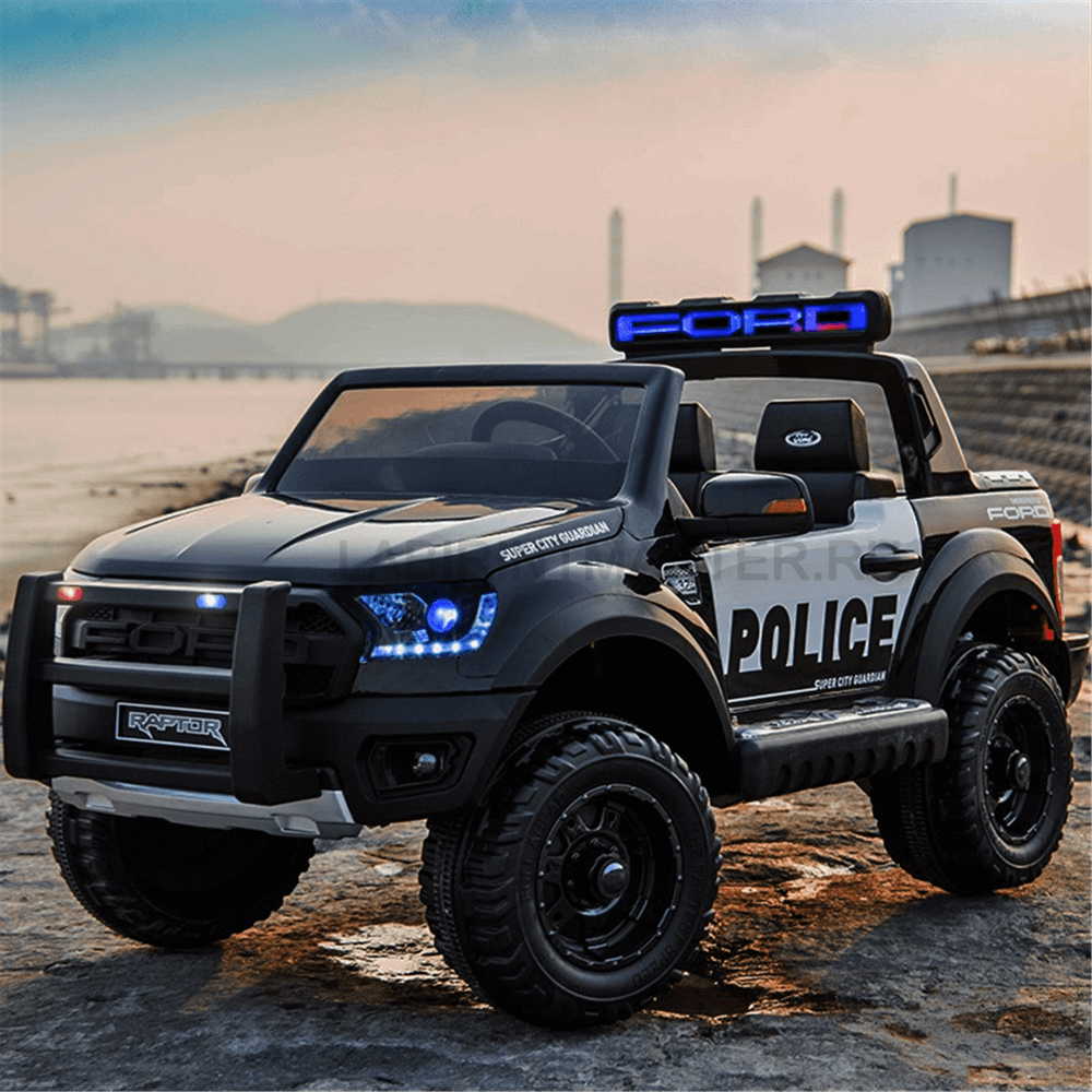 Электромобиль детский "Полицейский Ford"