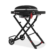 Портативный газовый гриль Weber Traveler Compact, 1 горелка, чёрный