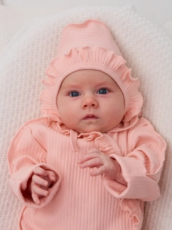 Слип для новорожденных девочек с антицарапками