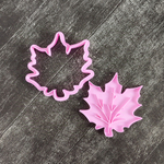 Штамп-кленовый листик