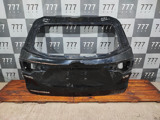Крышка багажника Toyota Highlander 3 (U50) 13-19 Б/У Оригинал 670050E300